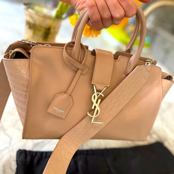 Yves Saint Laurent Handbags - SALE *** Yves Saint Laurent Baby Cabas Alligator bag *** this weekend only